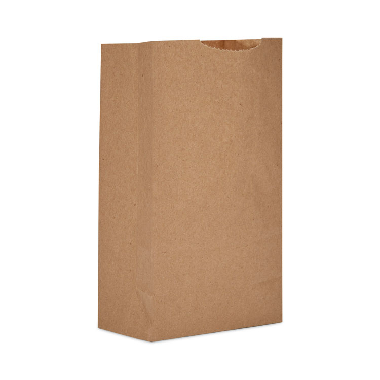 AJM PACKAGING CORP. Grocery Bag, 20" x 9" x 24", Kraft, 5,000/Bundle (BAGGK3)