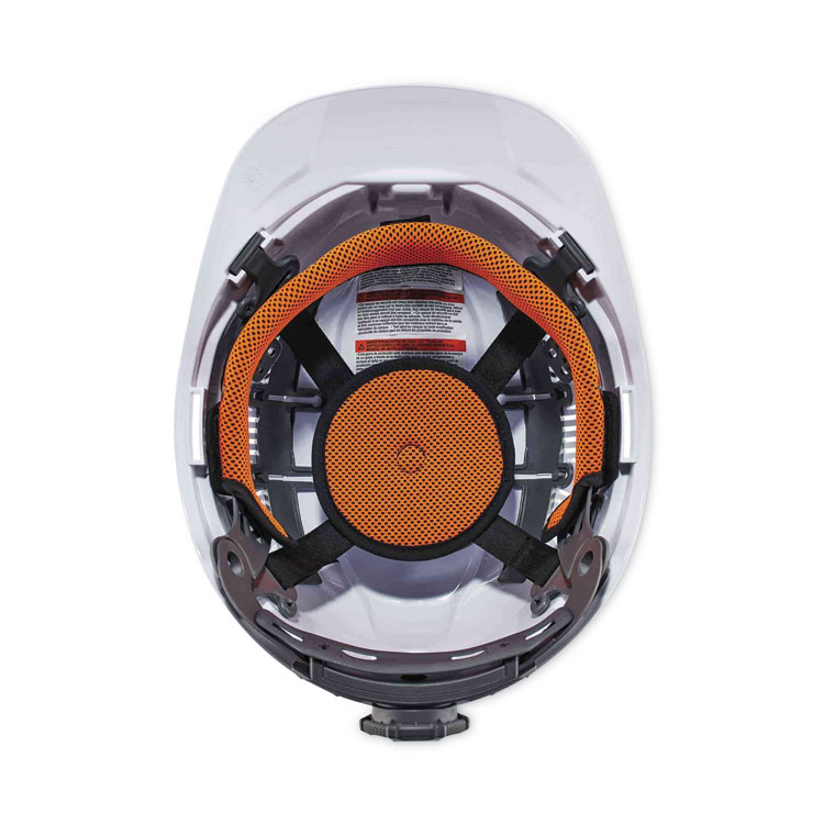 ERGODYNE CORPORATION Skullerz 8972LED Class C Hard Hat Cap Style with LED Light, White (EGO60146)