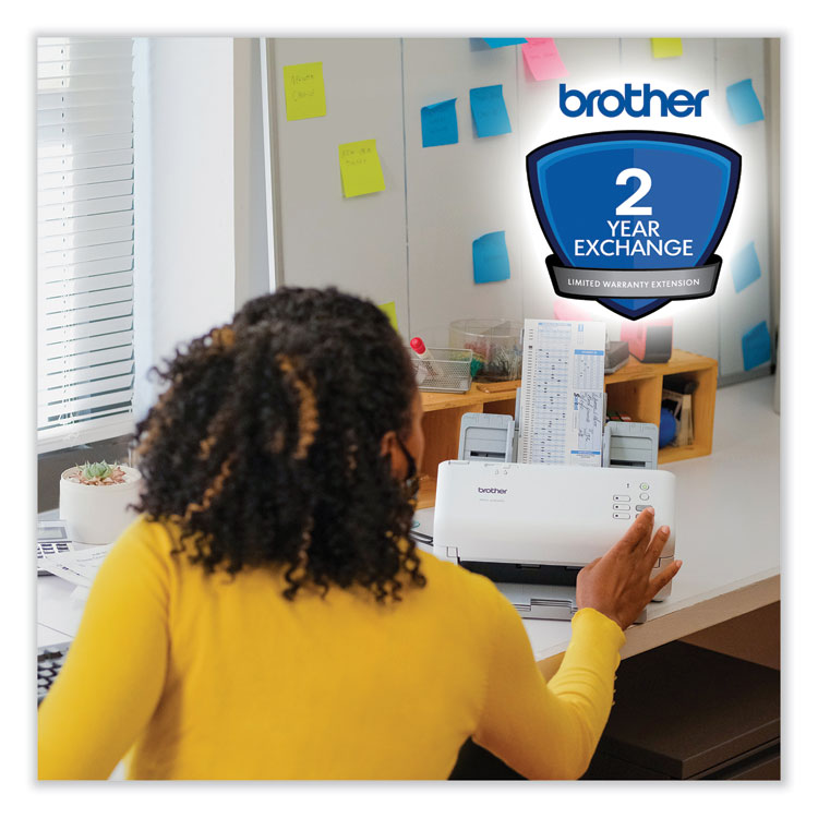 BROTHER INTL. CORP. Two-Year Exchange Warranty Extension for Brother ADS-4300N (BRTES3142EPSP)