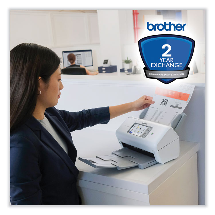BROTHER INTL. CORP. Two-Year Exchange Warranty Extension for Brother ADS-4700W (BRTES3392EPSP)