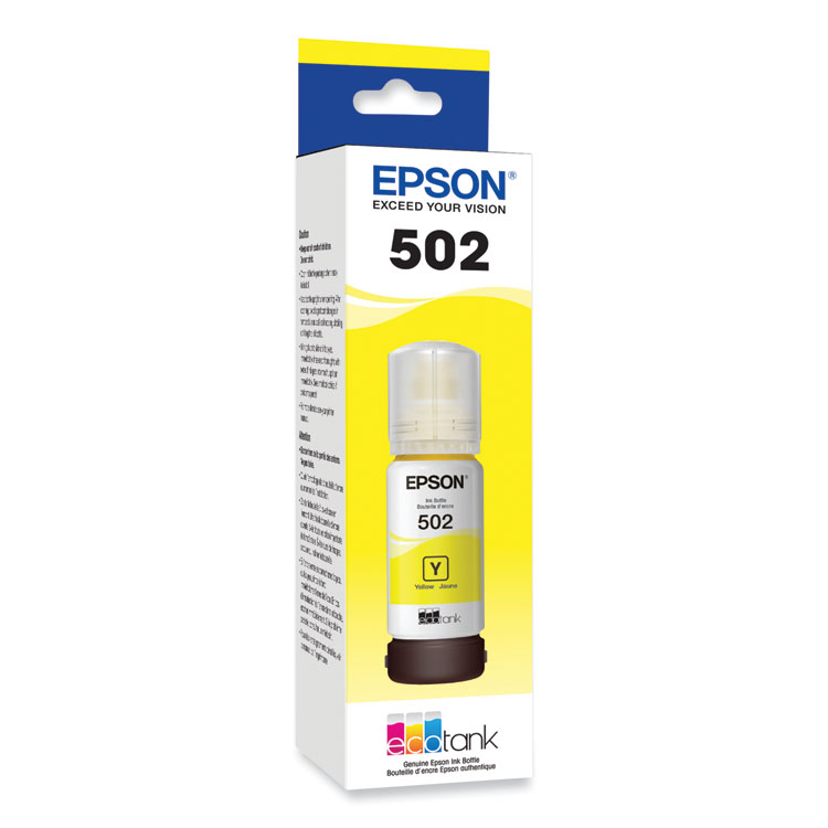 EPSON AMERICA, . T502420-S (502) Ink, 6,000 Page-Yield, Yellow (EPST502420S)