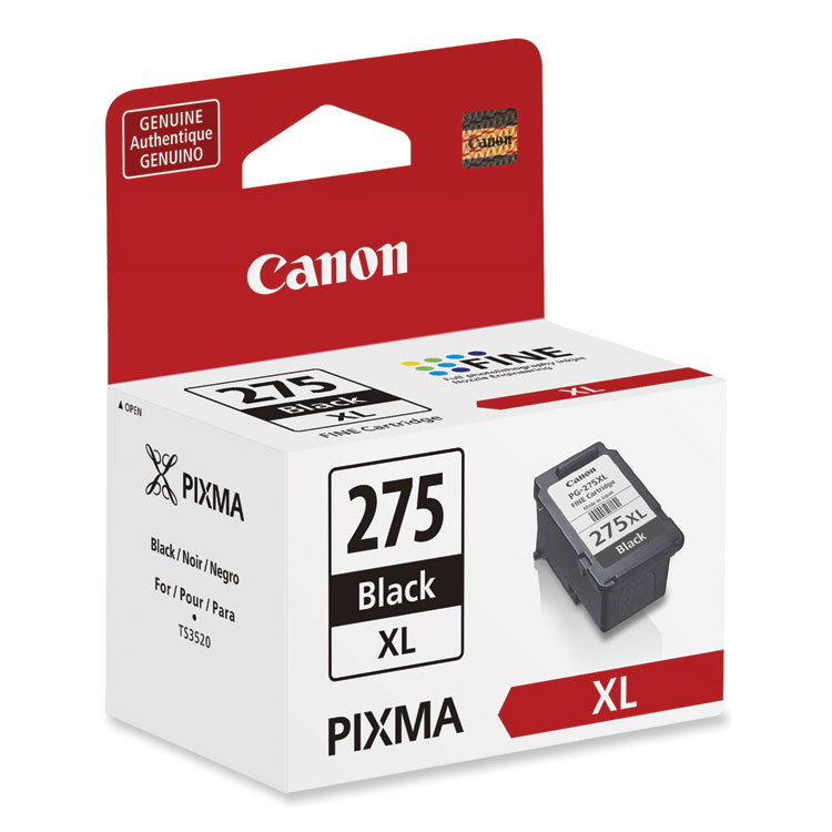 CANON USA, . 4981C001 (PG-275XL) Chromalife 100 High-Yield Ink, 400 Page-Yield, Black (CNM4981C001)