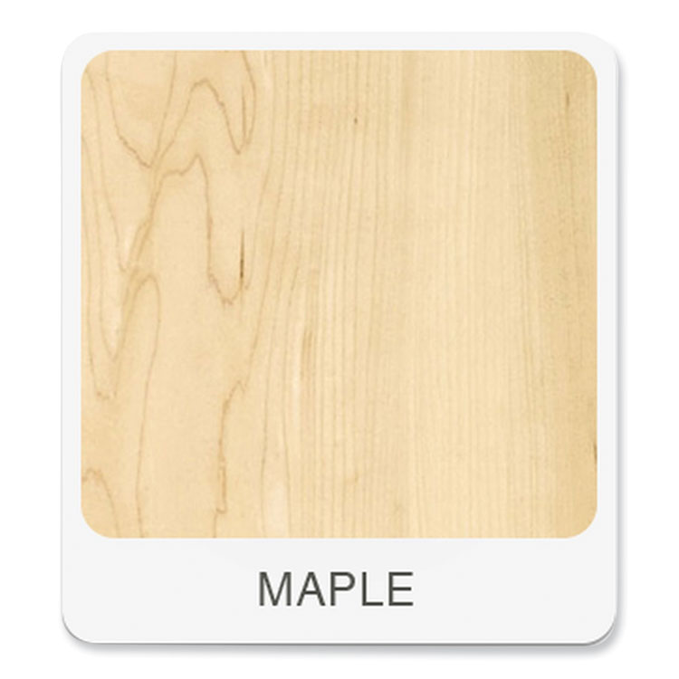 DIVERSIFIED WOODCRAFTS, . Classroom Science Table, 60w x 24d x 30h, Black Epoxy Resin Top, Maple Base (DVWP7606M30N)