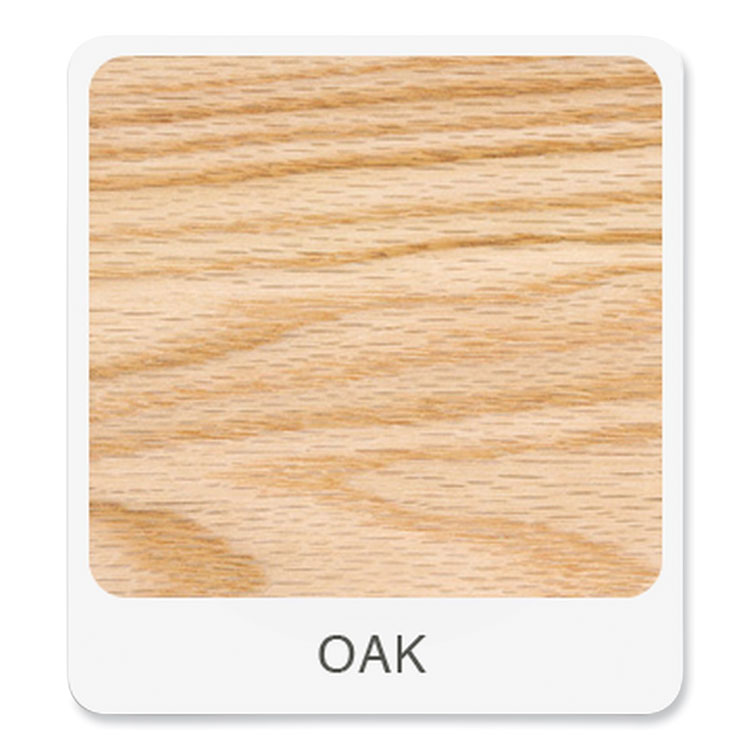 DIVERSIFIED WOODCRAFTS, . Classroom Science Table, 48w x 21d x 30h, Black ChemGuard High Pressure Laminate (HPL) Top, Oak Base (DVWP7162BK30N)