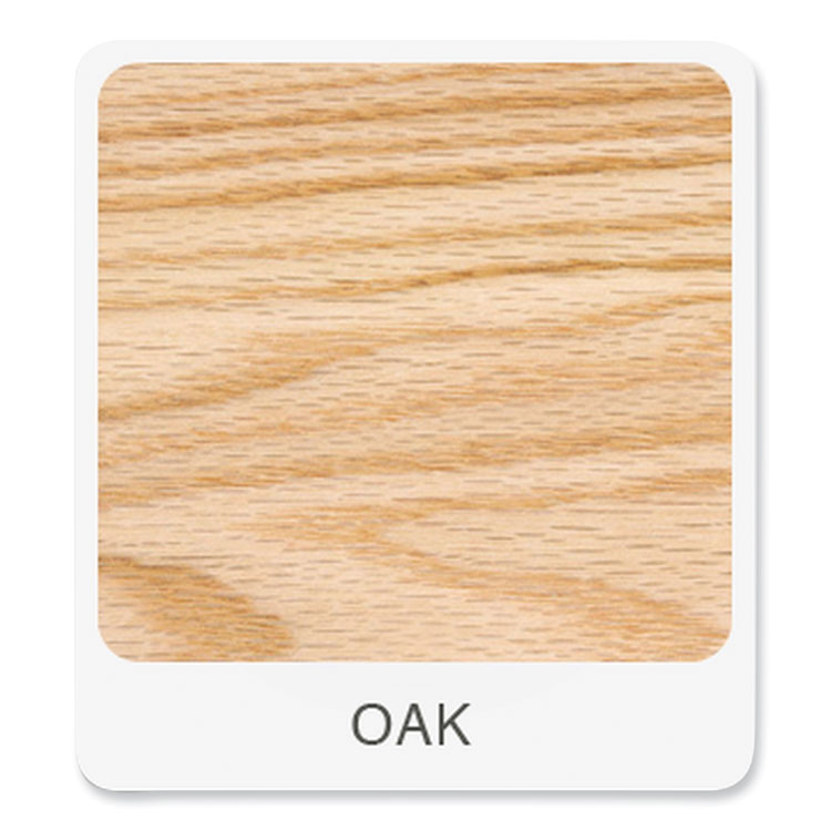 DIVERSIFIED WOODCRAFTS, . Classroom Science Table, 60w x 24d x 30h, Black High Pressure Laminate (HPL) Top, Clear Northwoods Oak Base (DVWP760LBBK30N)