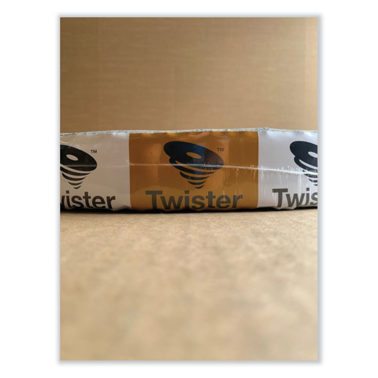 DIVERSEY Twister Floor Pad, 20" Diameter, Orange, 2/Carton (DVODD1229595)