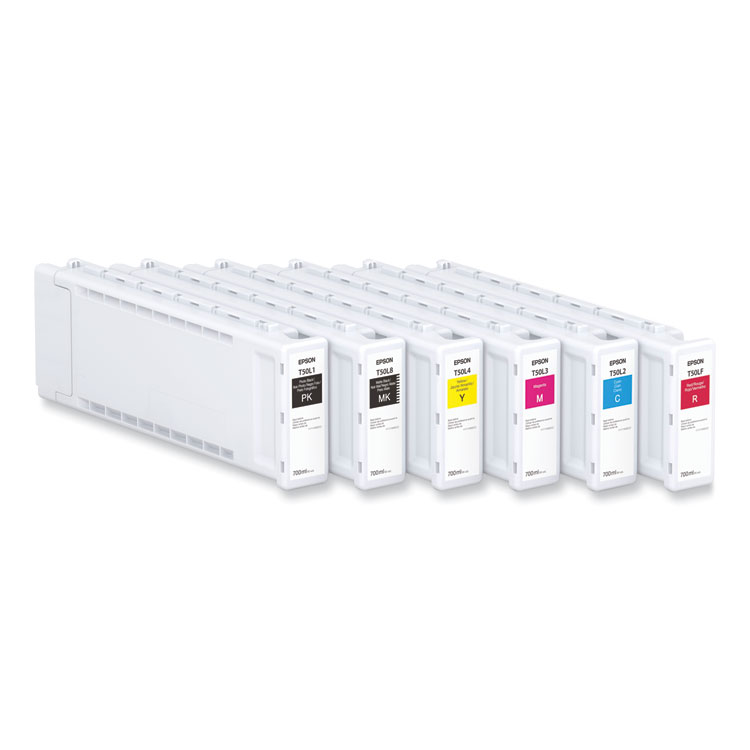 EPSON AMERICA, . T50L120 (T50L) UltraChrome XD3 High Capacity Ink, 700 mL, Photo Black (EPST50L120)