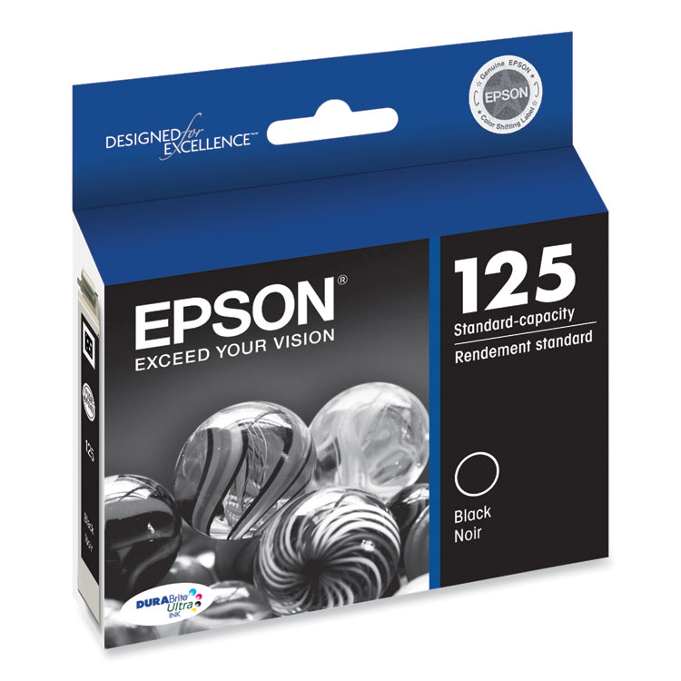 EPSON AMERICA, . T125120-S Ink, Black (EPST125120S)