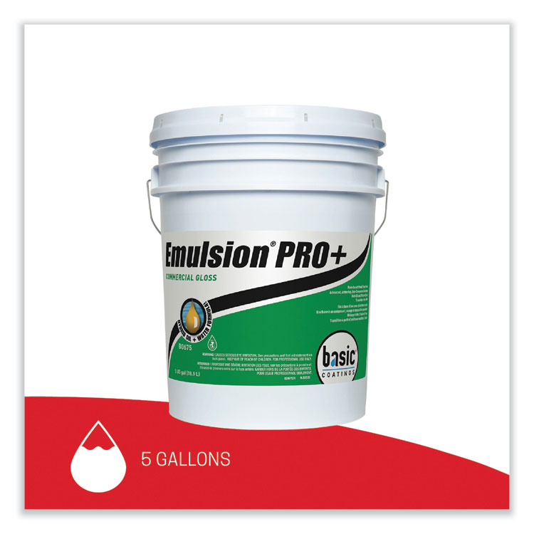 BETCO CORPORATION Emulsion Pro+ Floor Finish and Sealer, 5 gal Pail (BETB06750512)