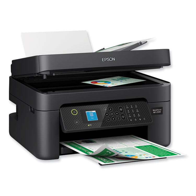 EPSON AMERICA, . WorkForce WF-2930 All-in-One Printer, Copy/Fax/Print/Scan (EPSC11CK63201C)