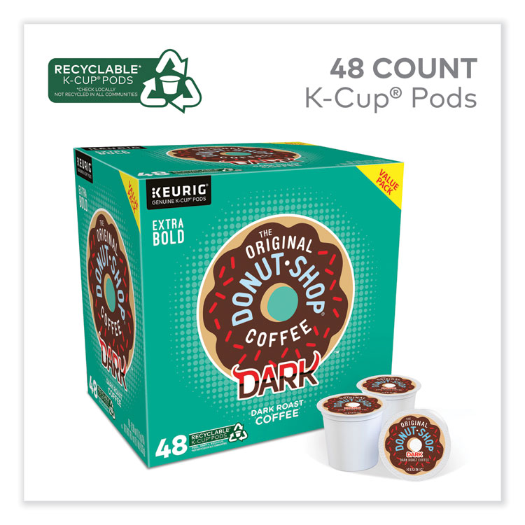 KEURIG DR PEPPER DARK K-Cups, Regular Extra Bold, 48/Box (GMT5000355634)