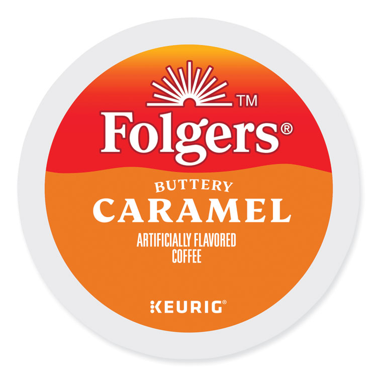 KEURIG DR PEPPER Buttery Caramel Coffee K-Cups, 24/Box (GMT6680)