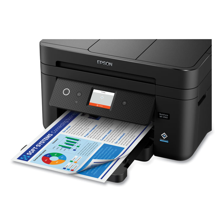 EPSON AMERICA, . WorkForce WF-2960 Wireless All-in-One Inkjet Printer, Copy/Fax/Print/Scan (EPSC11CK60201)