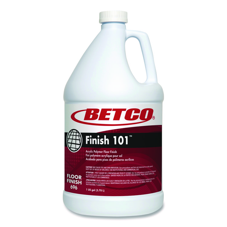 BETCO CORPORATION Finish 101 Floor Finish, 1 gal Bottle, 4/Carton (BET6960400)