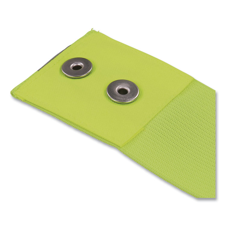 ERGODYNE CORPORATION GloWear 8001 Hi-Vis Arm and Leg Band with Sanp Closure, Small/Medium, Lime (EGO29013)
