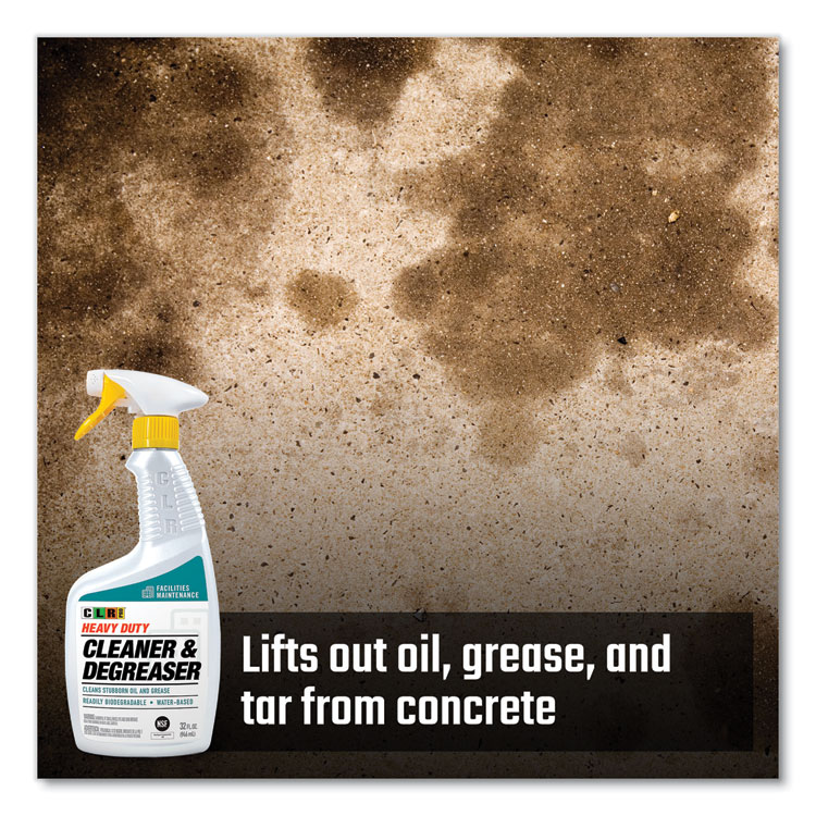 JELMAR, LLC Heavy Duty Cleaner and Degreaser, 32 oz Spray Bottle, 6/Carton (JELFMHDCD326PRO)