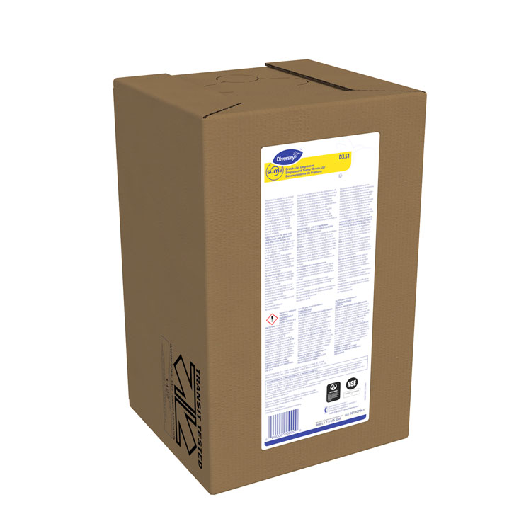 DIVERSEY Suma Break-Up Degreaser D3.51, Characteristic Scent, 2.5 gal Bag-in-Box (DVS101107961)