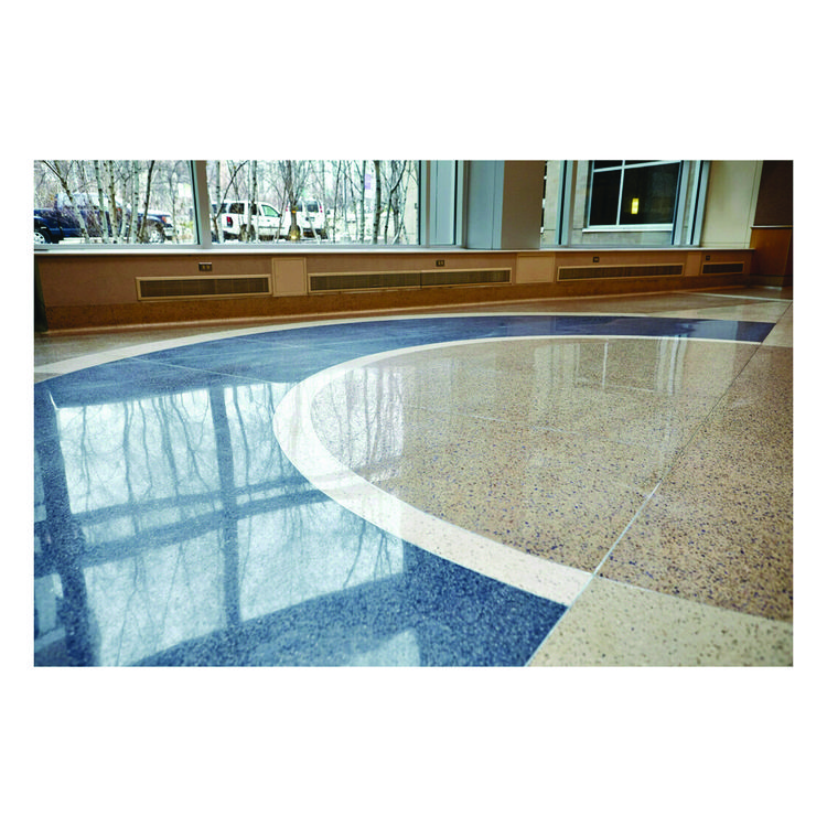 3M/COMMERCIAL TAPE DIV. Low-Speed High Productivity Floor Pads 5300, 17" Diameter, Blue, 5/Carton (MMM530017)